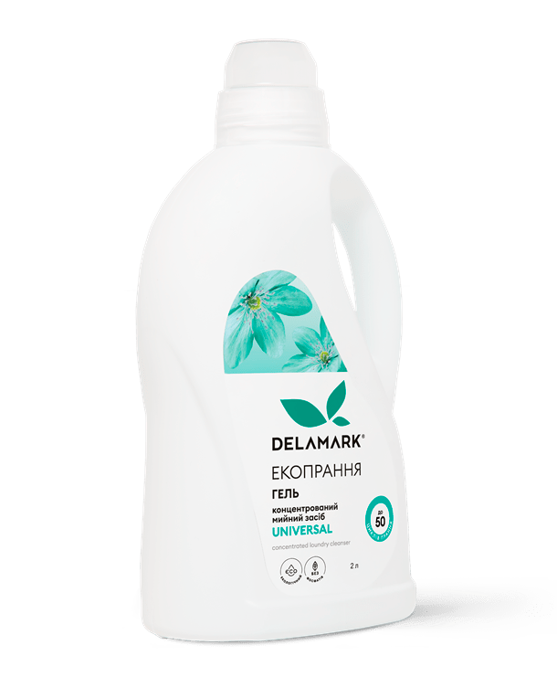 Екологічний гель для прання DeLaMark Universal 2 л