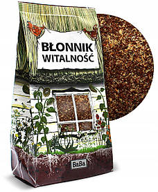 Суміш псилліуму (темне зерно з блиском) 80% і лушпиння подорожника (світлого кольору) 20%.