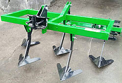 Передпосівний культиватор з котком КН-1Л суцільної обробки для мототрактора (1т, 5 стрільчатих лап в 2 ряди)