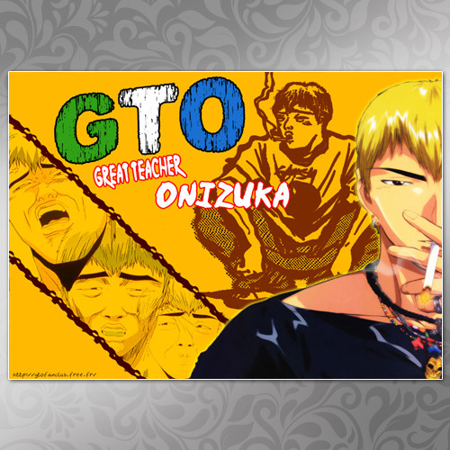 Плакат A3 Аніме GTO Great Teacher Onizuka 001, фото 1