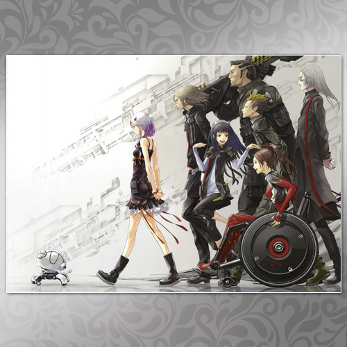 Плакат A3 Аніме Guilty Crown 006, фото 1