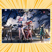 Плакат A3 Honkai Star Rail