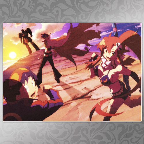Плакат A3 Аніме Gurren Lagann 018, фото 1