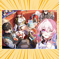 Плакат A3 Honkai Star Rail 009