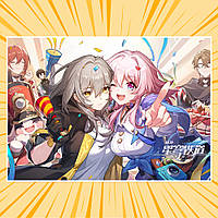 Плакат A3 Honkai Star Rail 014