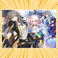 Плакат A3 Honkai Star Rail 015