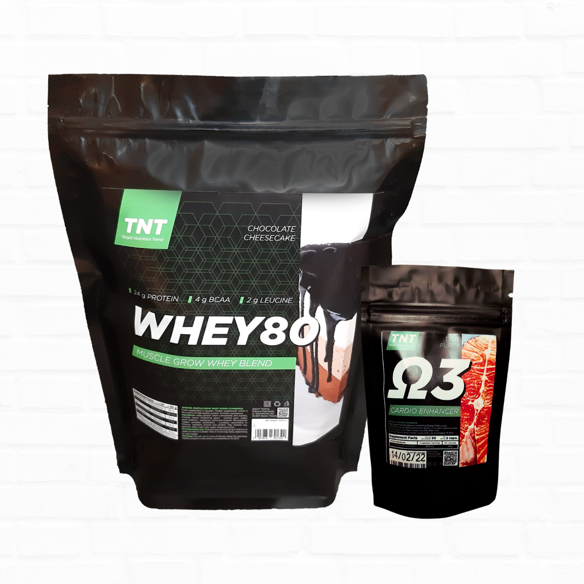 Pronein Whey 80 протеїн для набора м'язової маси Польща 2 кг + Омега 3 кардіопротектор в Подарунок