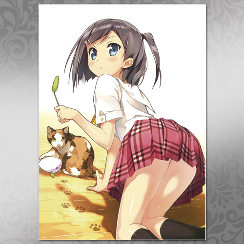 Плакат A4  Аніме Hentai Ouji To Warawanai Neko 001, фото 1