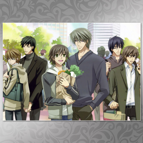 Плакат A4 Аніме Junjou Romantica 001, фото 1