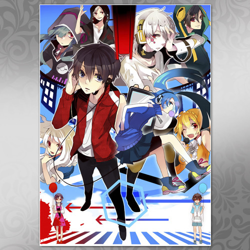 Плакат A4  Аніме Kagerou Project 001, фото 1