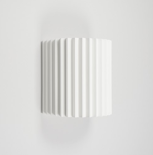 Світильник гіпсовий настінний, бра LUMINARIA YORK Білий D2203 WT, фото 1