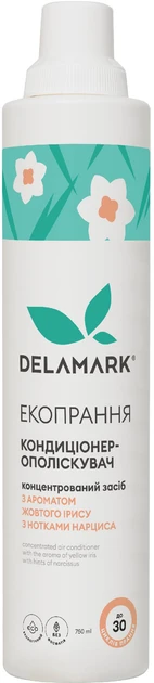 Еко кондиціонер-ополіскувач DeLaMark Шафран та орхідея 750 мл