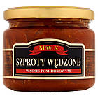 Шпроти в Томатному Соусі Szproty Wedzone Sosie Pomidorowym M&K у банку 250 г Польща, фото 3