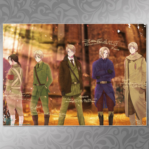 Плакат A3 Аниме Hetalia 002, фото 1