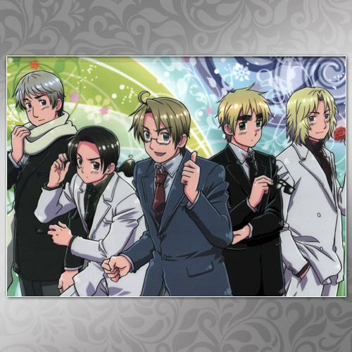 Плакат A4 Аниме Hetalia 014, фото 1