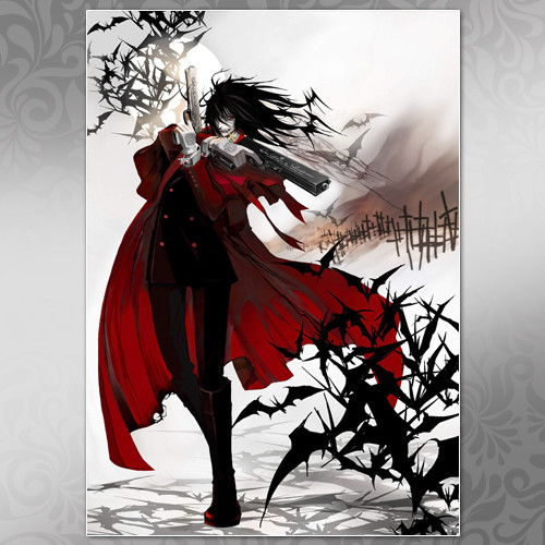 Плакат A4 Аніме Hellsing 012, фото 1