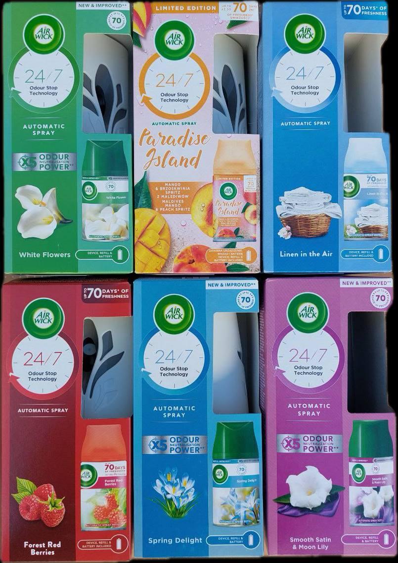 Автоматичний аерозольний освіжувач повітря Air Wick Freshmatic , 250 мл