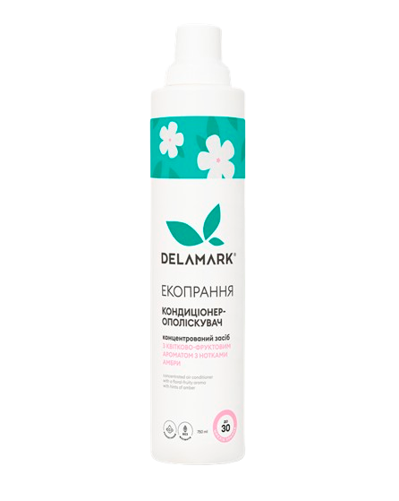 Кондиціонер-ополіскувач DeLaMark з квітково-фруктовим ароматом 750 мл