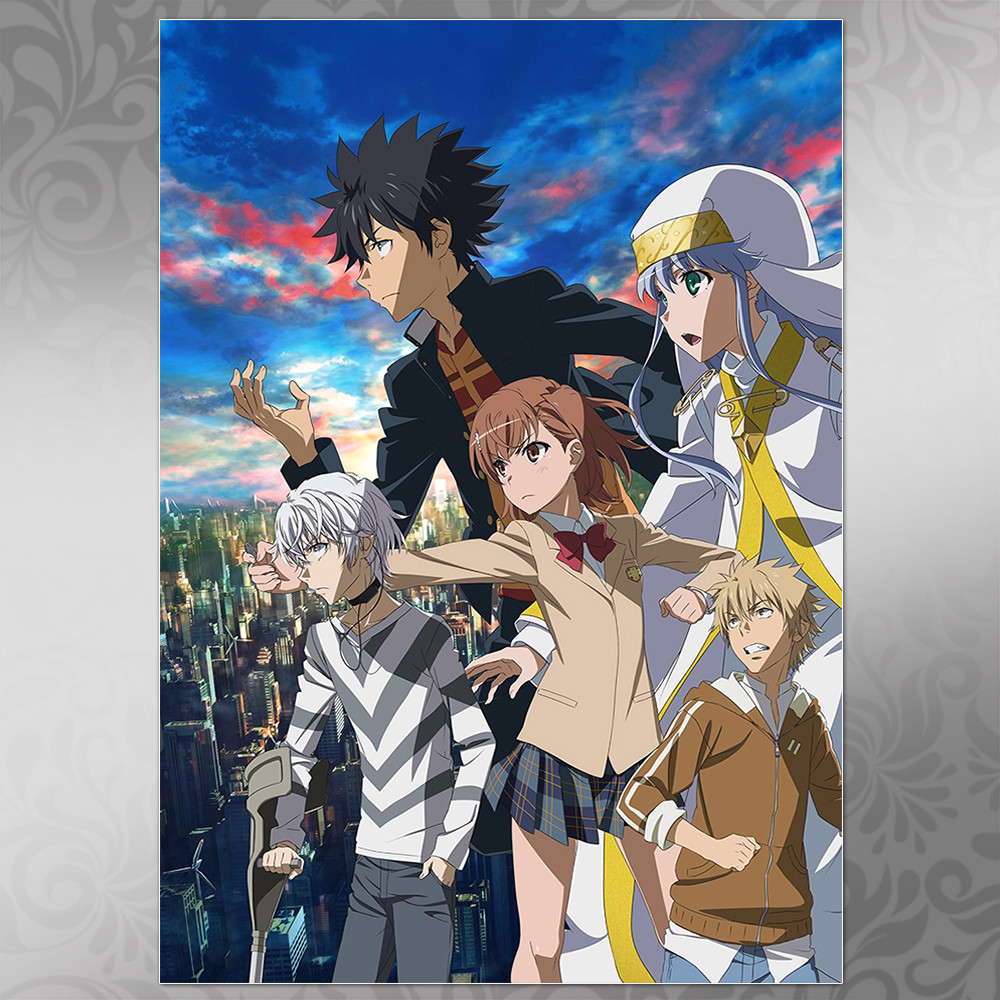 Плакат А4 Аніме To Aru Majutsu no Index 001, фото 1