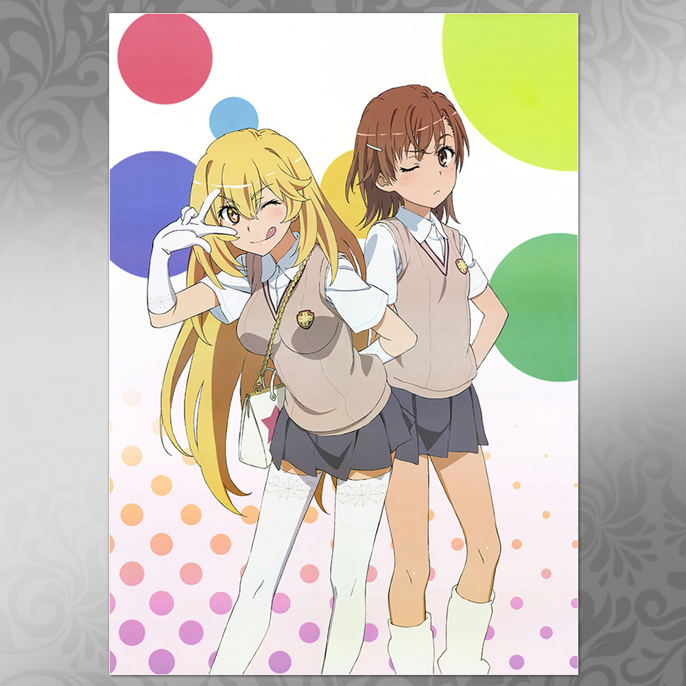 Плакат А4 Аніме To Aru Majutsu no Index 002, фото 1
