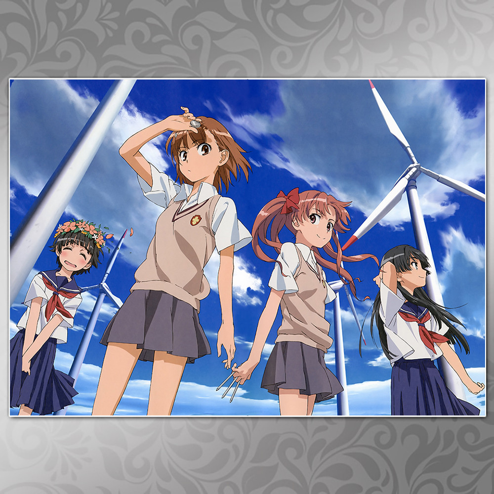 Плакат А3 Аніме To Aru Majutsu no Index 008, фото 1