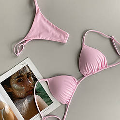 Купальник жіночий роздільний Yasmin ніжно-рожевий