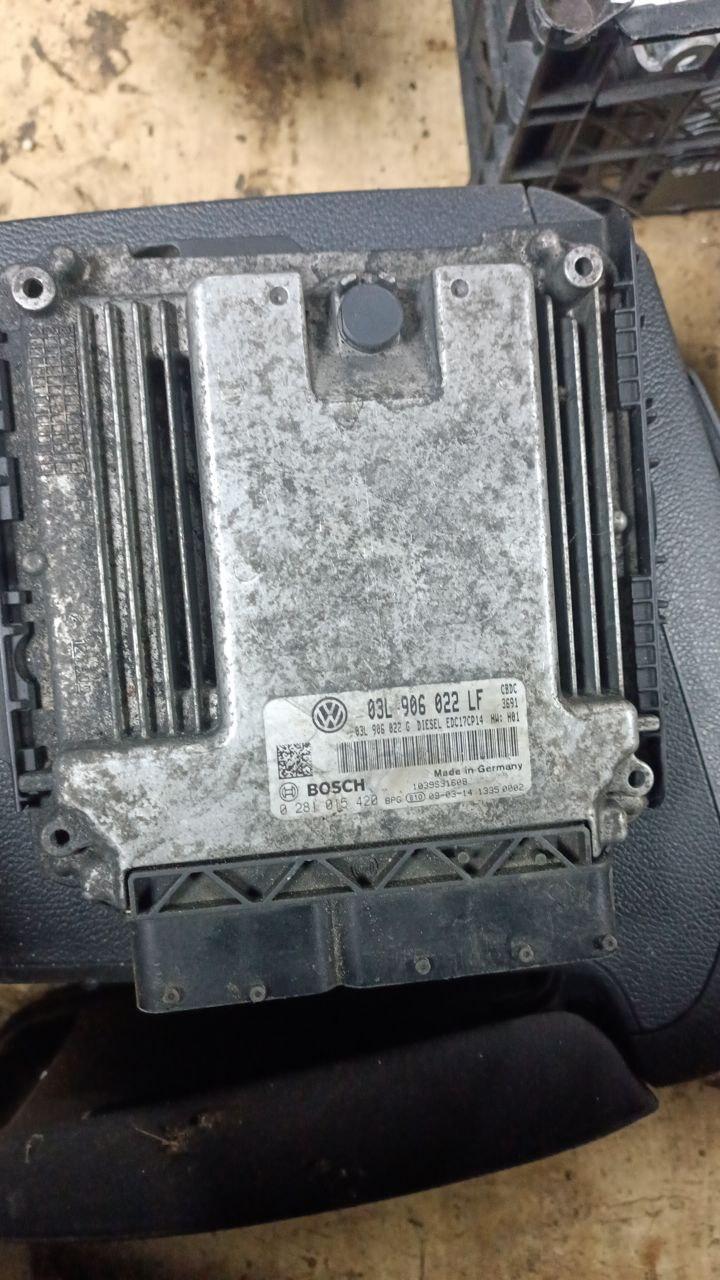 Блок керування двигуном skoda vw, фото 1