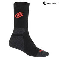Шкарпетки Sensor Expedition Merino black/red 13200081 SU41EM-black-red-9-11