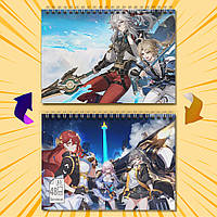 Скетчбук Гри Honkai Star Rail 003
