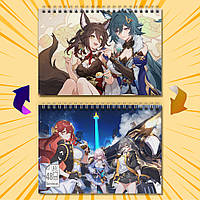 Скетчбук Гри Honkai Star Rail 004