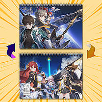Скетчбук Гри Honkai Star Rail 005