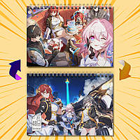 Скетчбук Гри Honkai Star Rail 009