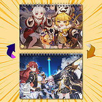 Скетчбук Гри Honkai Star Rail 011