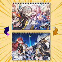 Скетчбук Гри Honkai Star Rail 014
