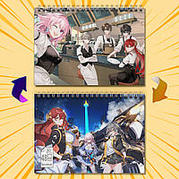 Скетчбук Гри Honkai Star Rail 019