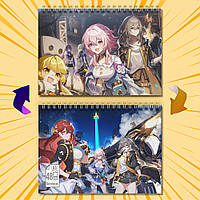 Скетчбук Гри Honkai Star Rail 022