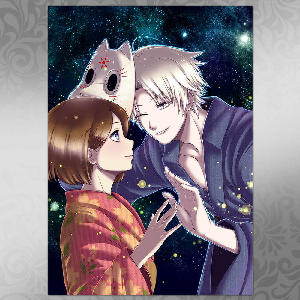 Плакат A3 Аніме Hotarubi No Mori E 002, фото 1