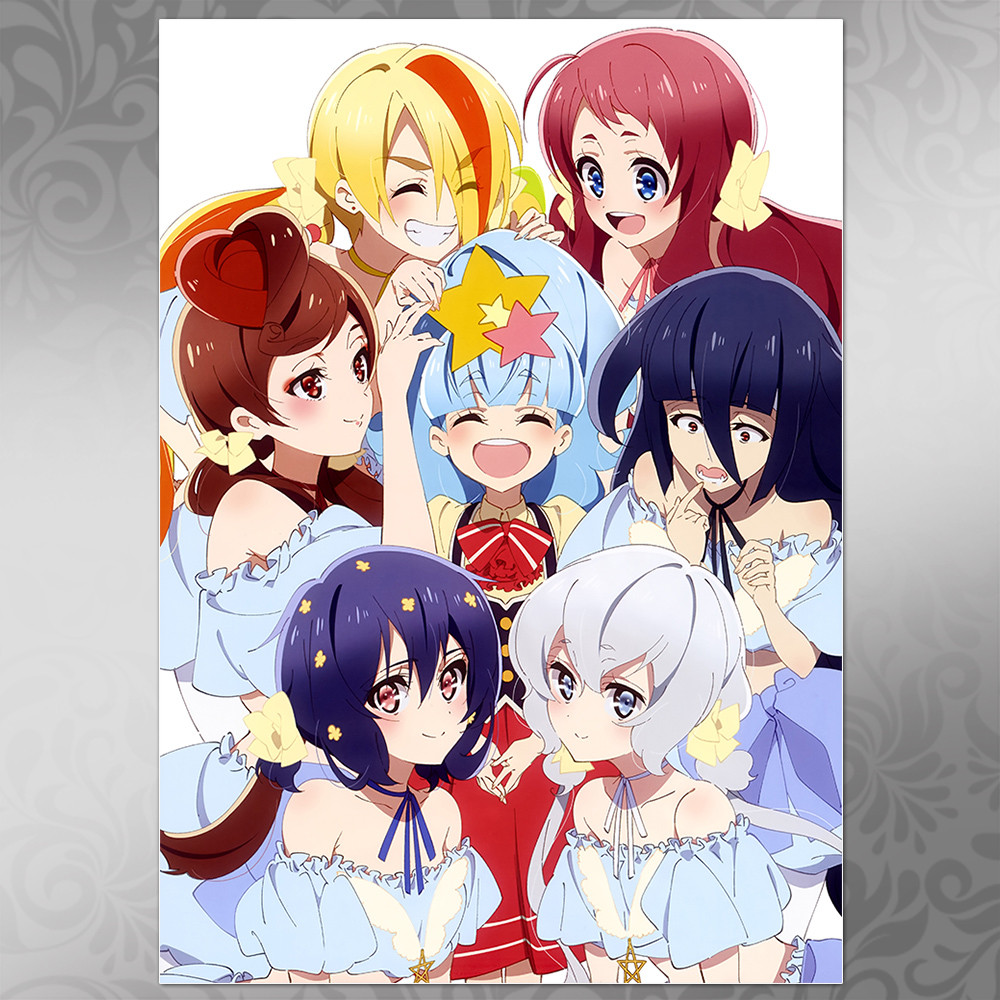 Плакат А4 Аніме Zombieland Saga 002, фото 1