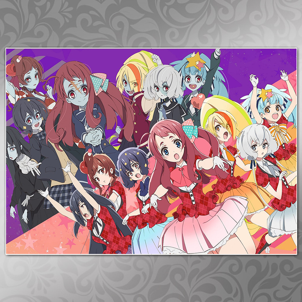 Плакат А3 Аніме Zombieland Saga 004, фото 1