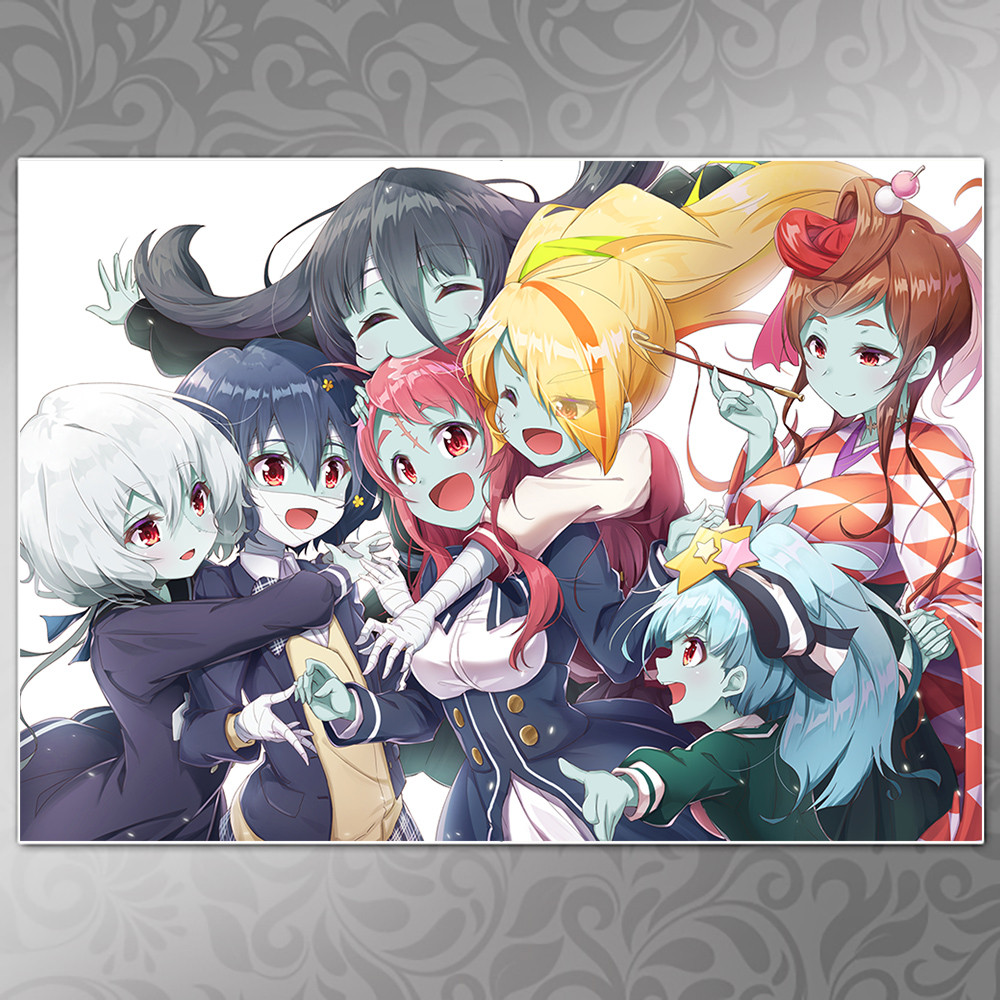Плакат А4 Аніме Zombieland Saga 017, фото 1