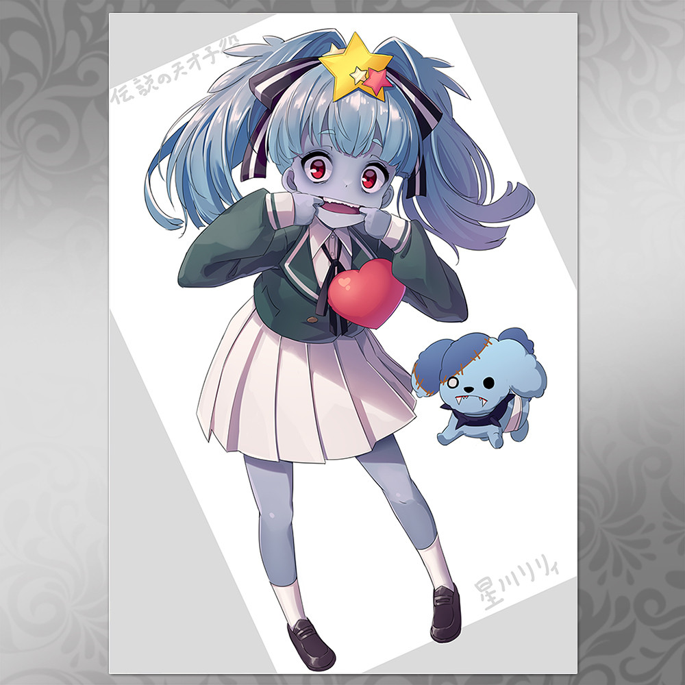 Плакат А4 Аніме Zombieland Saga 019, фото 1