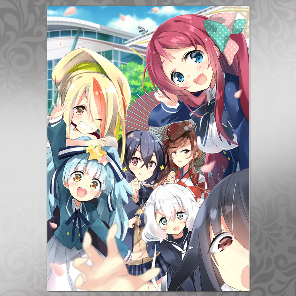 Плакат А4 Аніме Zombieland Saga 021, фото 1