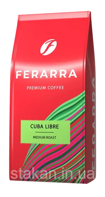Кава в зернах Ferarra Cuba Libre 1 кг (100% Арабіка)