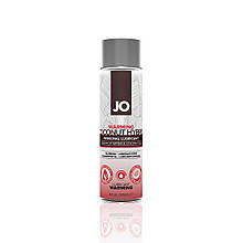 Розігрівальна змазка-крем з кокосовою олією JO Coconut Hybrid WARMING (120 мл) біла