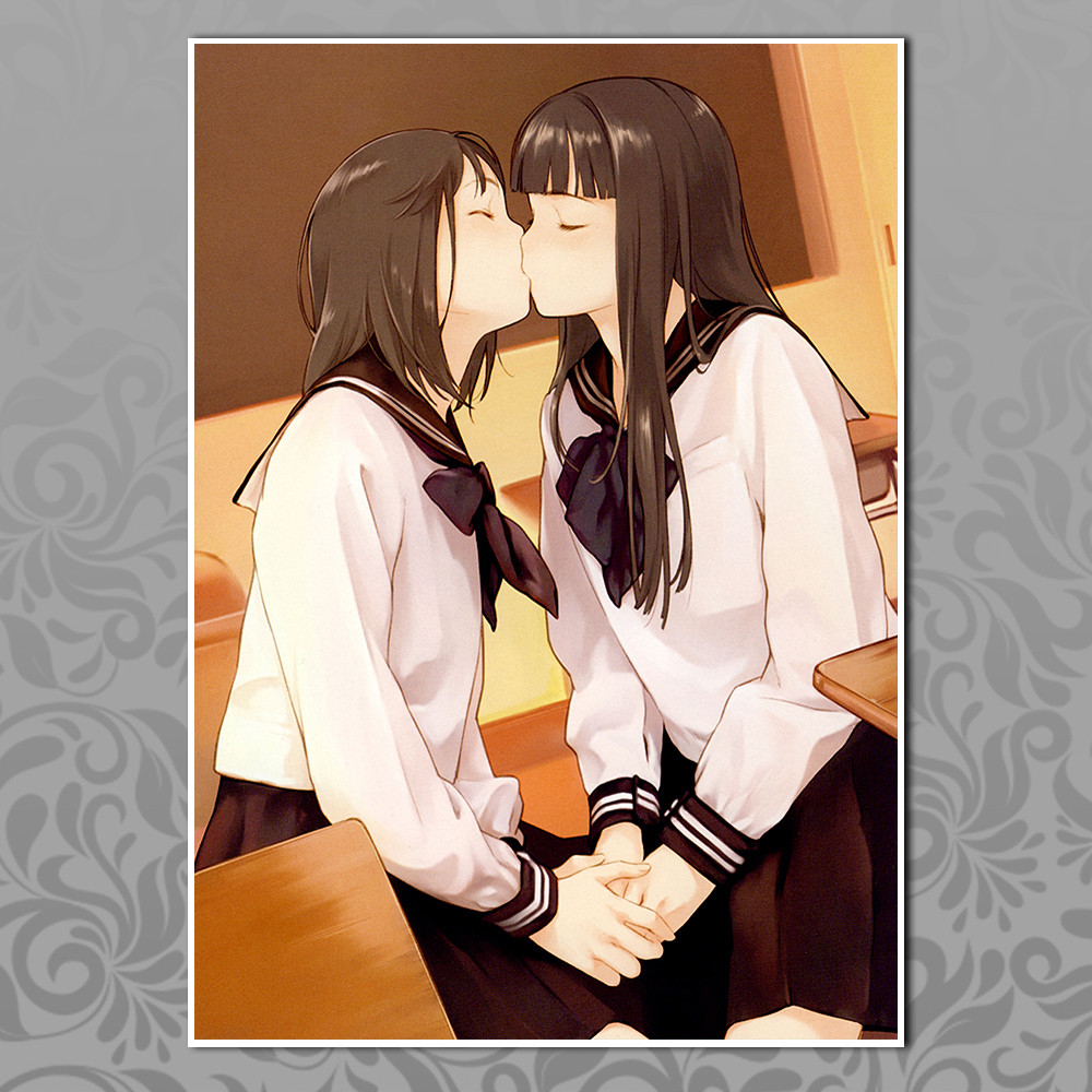 Плакат А4 Аніме Art Yuri 012, фото 1