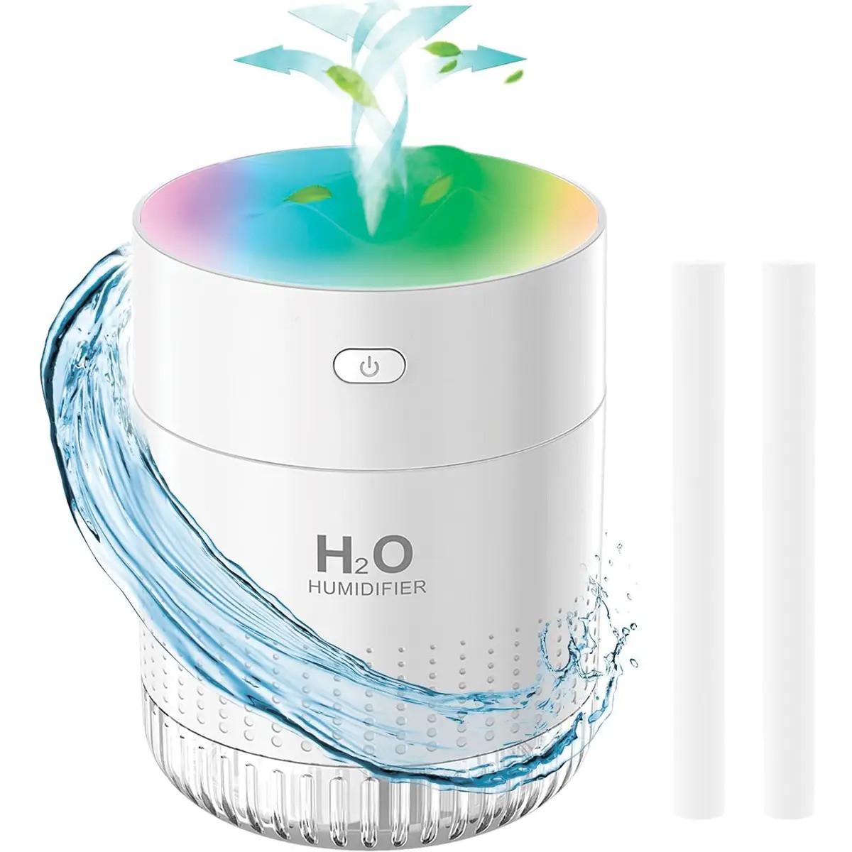 Зволожувач повітря з підсвічуванням Supretto Снігові гори портативний (9065), фото 1