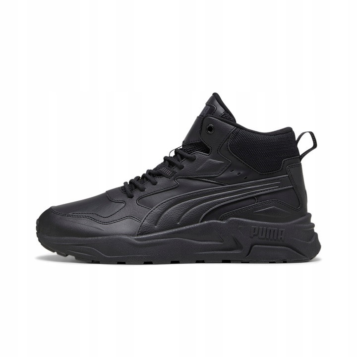 Кросівки чоловічі Puma Trinity Lite Mid 395302 01 (чорні, демісезонні, синтетика, текстиль, бренд пума)