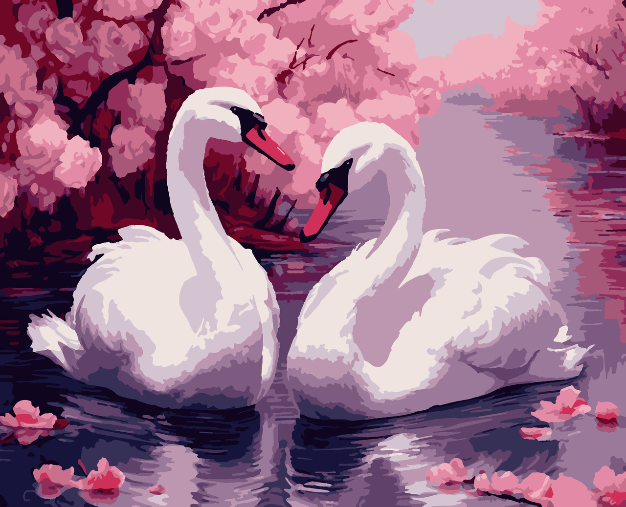 Картина за номерами Весняна ніжність Artissimo PNX0962, фото 1