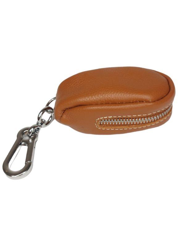 Ключниця із м'якої натуральної шкіри 9975 Brown.Купити чоловічі гаманці оптом и в розницу в Украине.