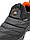 Чоловічі кросівки Merrell Nova Moc Black Orange, кеди Мерел чорні водонепрон. текстиль термо. Чоловіче взуття, фото 7